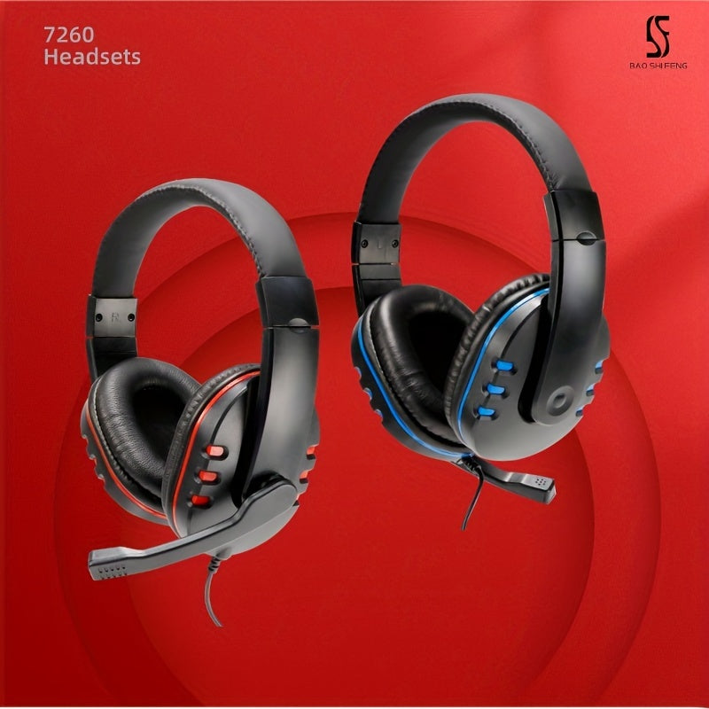 BH7260 Gaming Headset | Noise Cancelling Mic & Volume Control"asses & Competitive Play