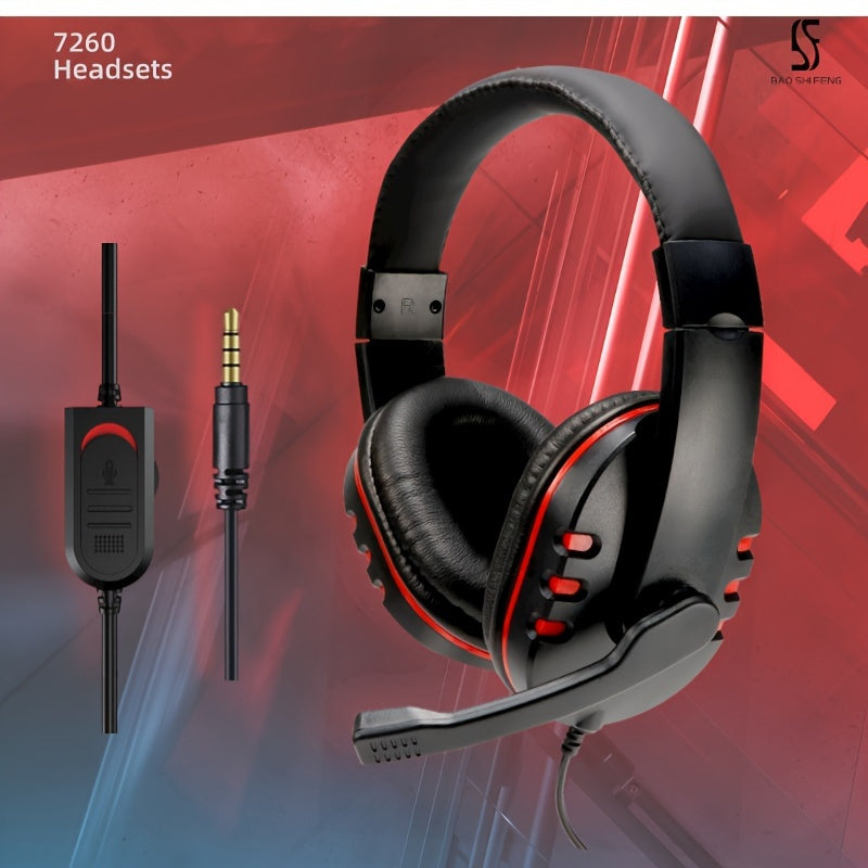 BH7260 Gaming Headset | Noise Cancelling Mic & Volume Control"asses & Competitive Play