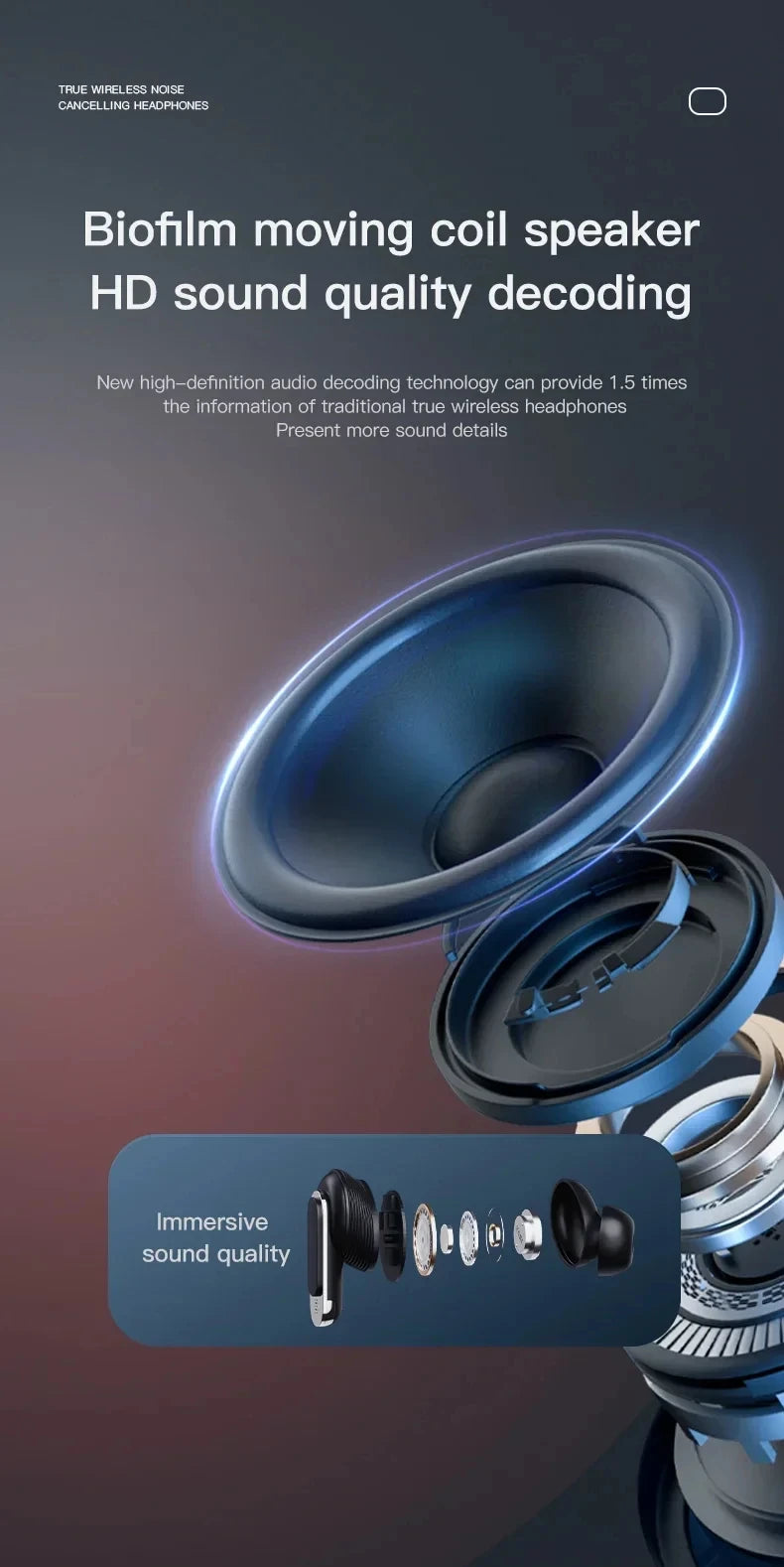 Xiaomi V8 Noise Cancelling Earbuds