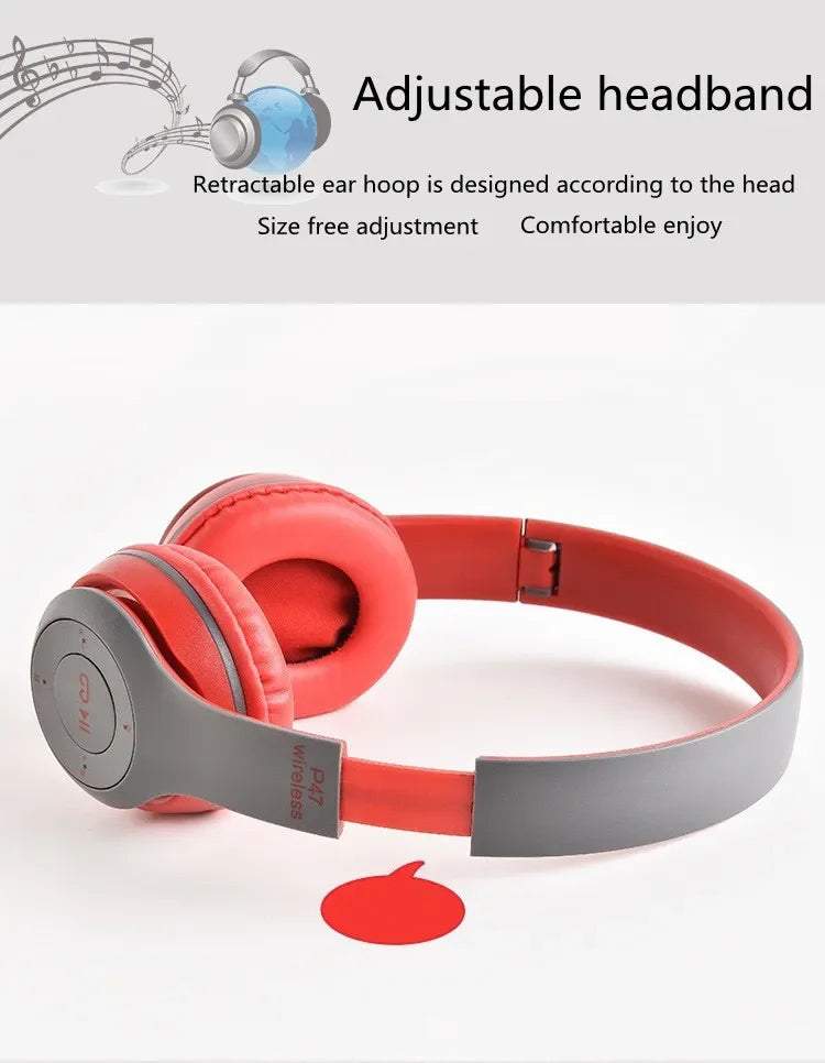 Bluetooth 5.0 Foldable HIFI Earphones"