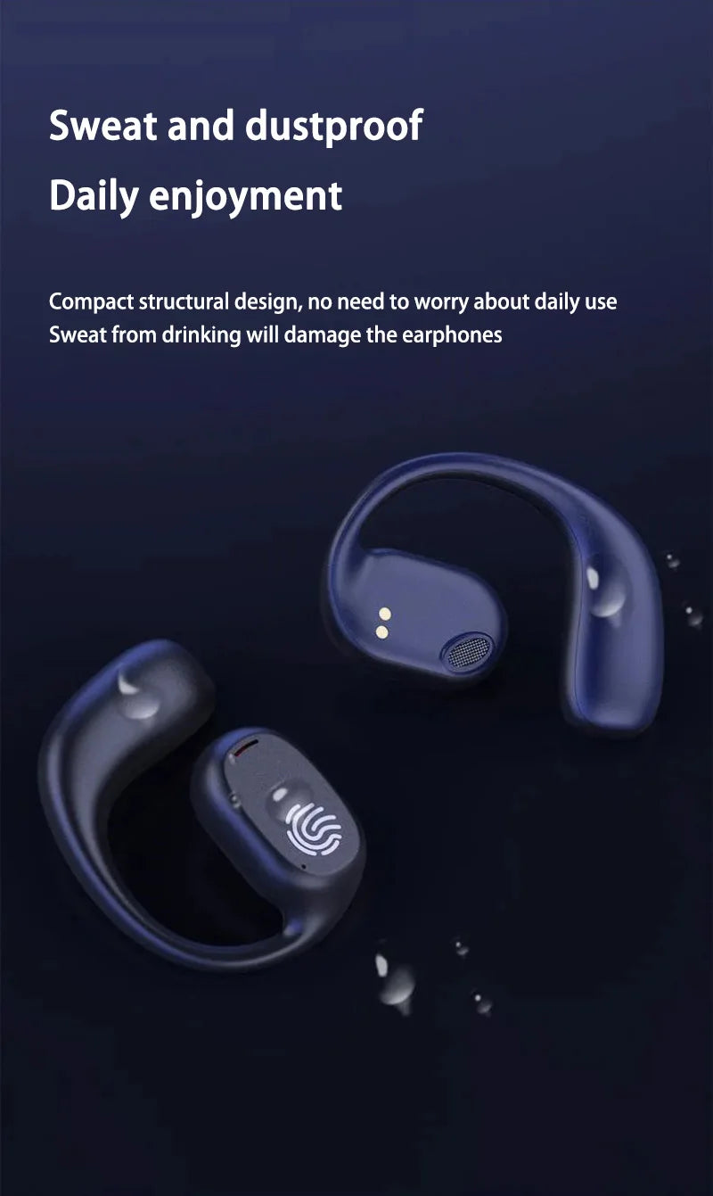 Bluetooth 5.3 Bone Conduction Sports Earbuds"