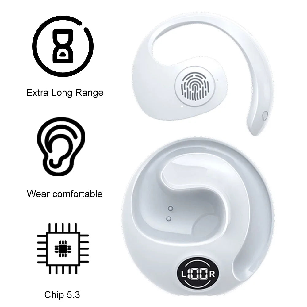 JR07 Bass Stereo Wireless Earbuds with Charging Case