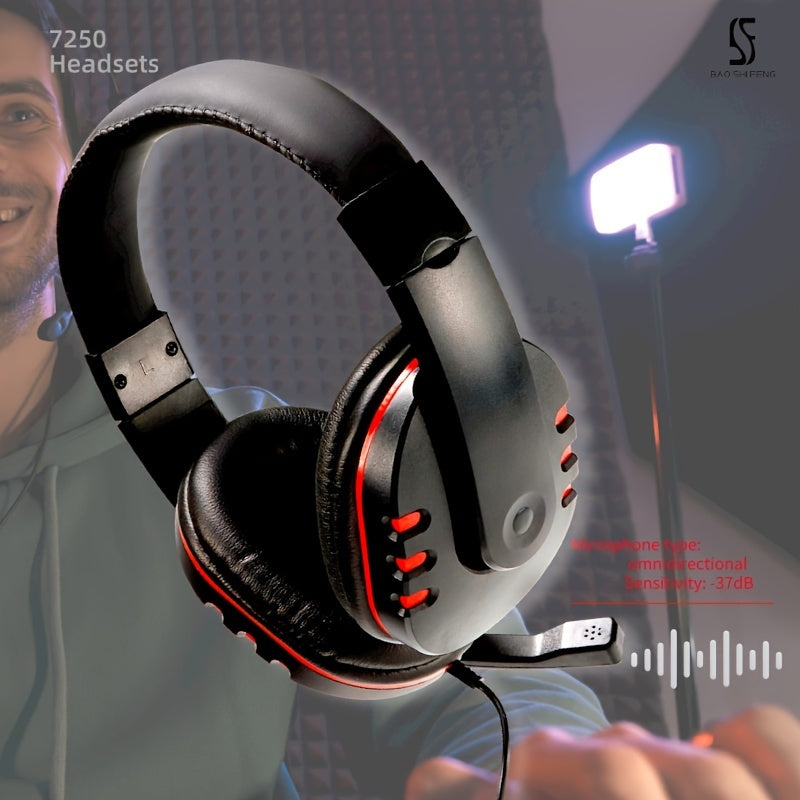 BH7260 Gaming Headset | Noise Cancelling Mic & Volume Control"asses & Competitive Play