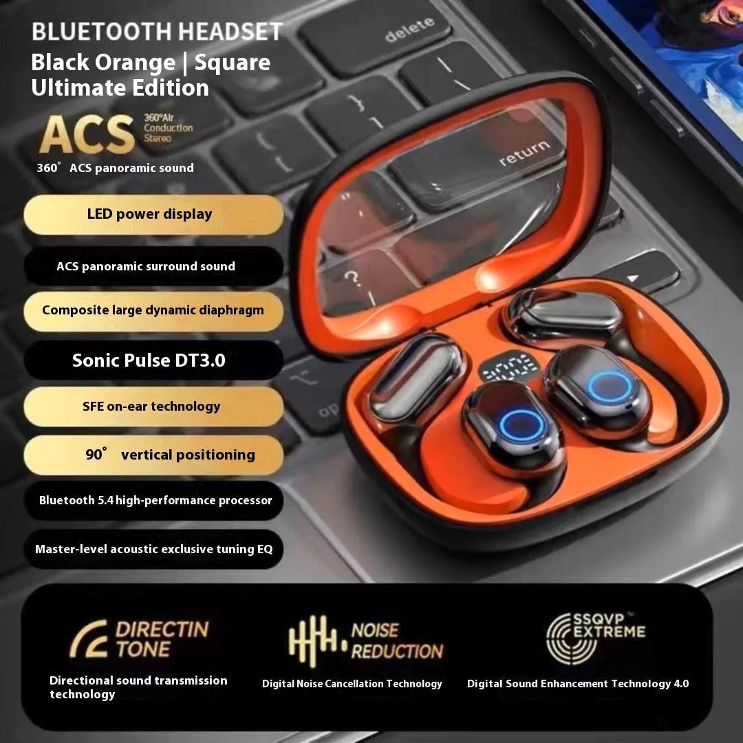 Auriculares para Juegos Bluetooth OWS de Larga Duración de Batería - Cómodos y Sin Cables